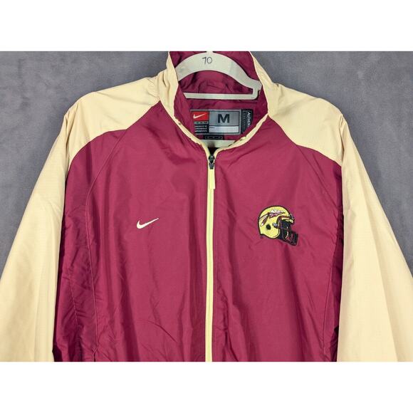 Florida State Seminoles Jacket Adult Medium Nike Full Zip Football Vintage - Picture 2 of 12